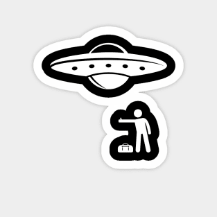 Galactic Hitchhiker Sticker